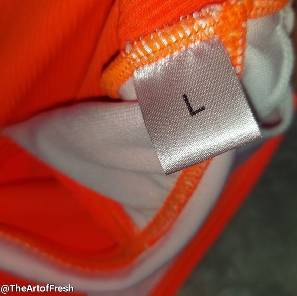 Sweet Orange One-Piece Asymmetrical Cutout Swimsuit - NWOT - Picture 4 of 9